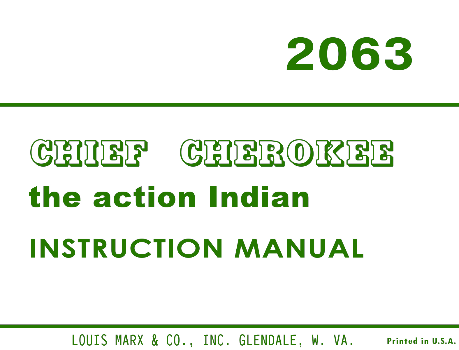 Chief Cherokee Manual ver 4